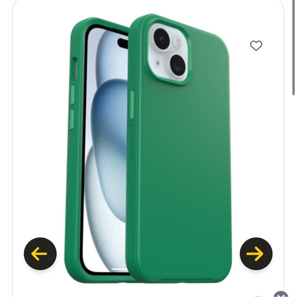 iPhone 15 Green Juice OtterBox Symmetry Case MagSafe - Picture 5 of 5
